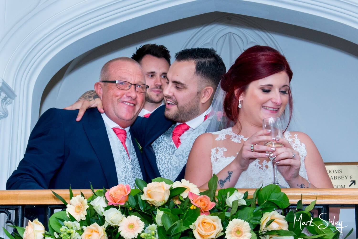 Missenden Abbey wedding speeches celebration