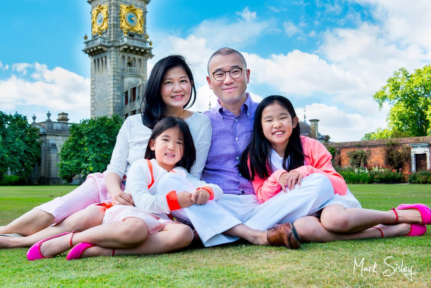 Cliveden House Portrait Photography by the clock tower