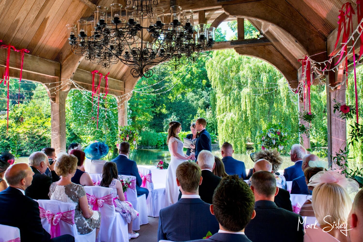 Dairy Waddesdon wedding day image captured during the civil ceremony