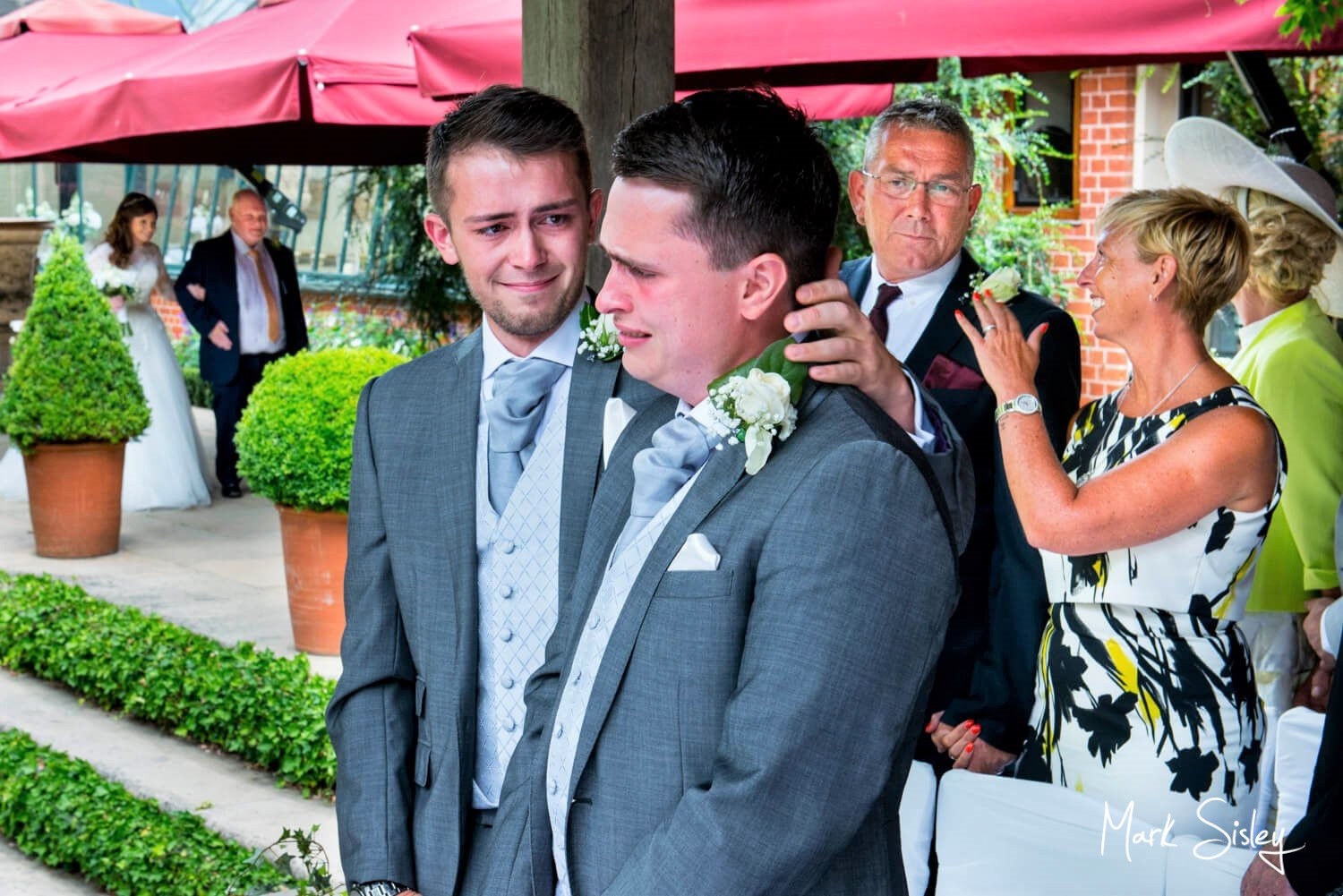 Wedding ceremony at The Dairy Waddesdon Manor