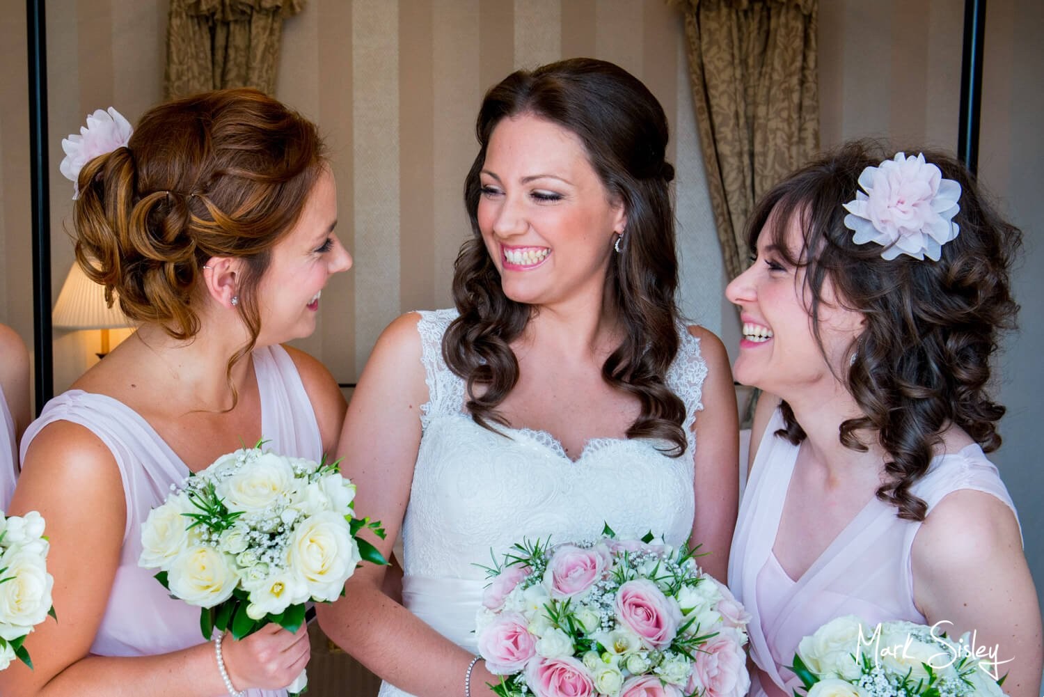 Pre ceremony Taplow House Hotel summer wedding photography 