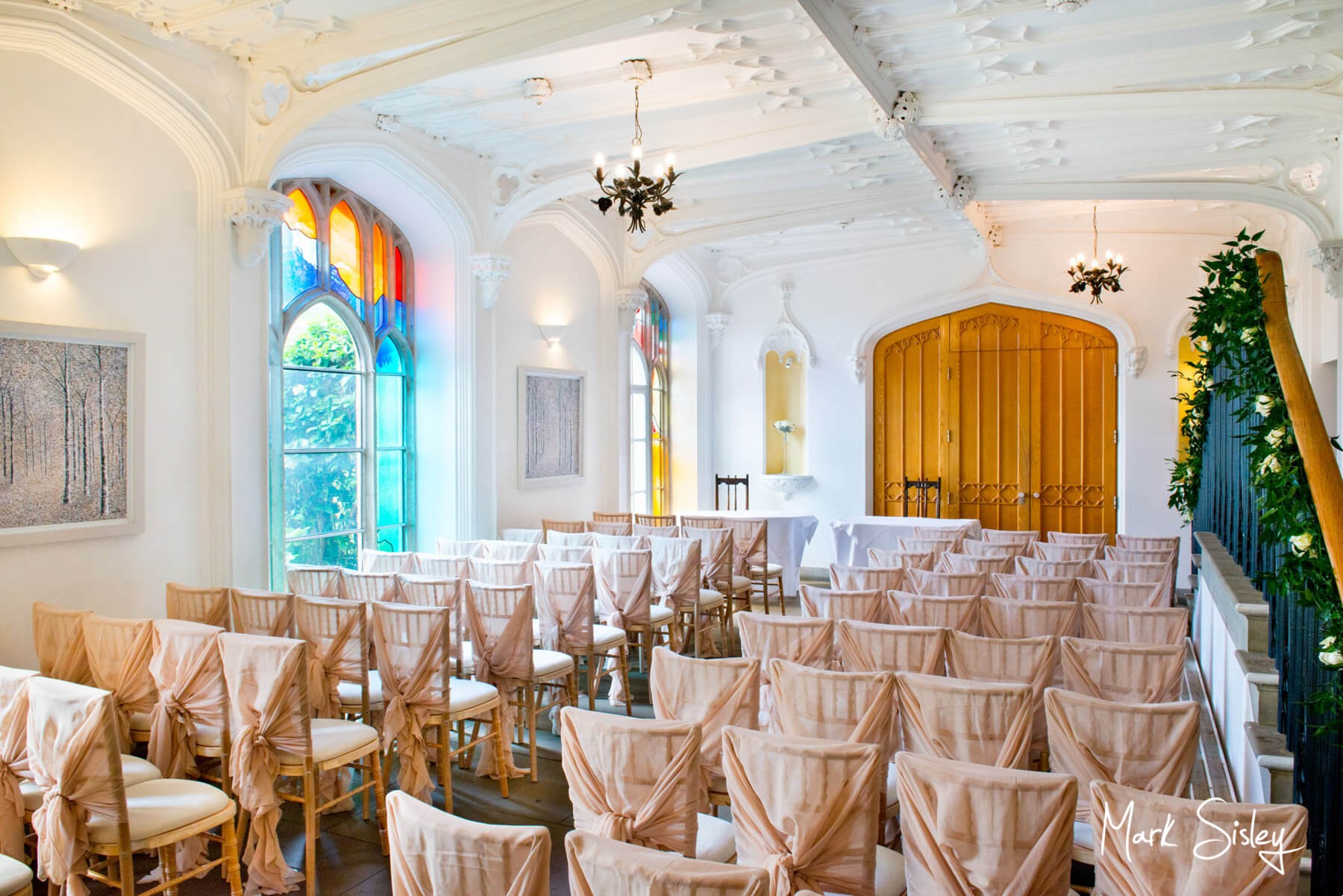 Buckinghamshire Wedding Photography - Missenden Abbey wedding ceremony