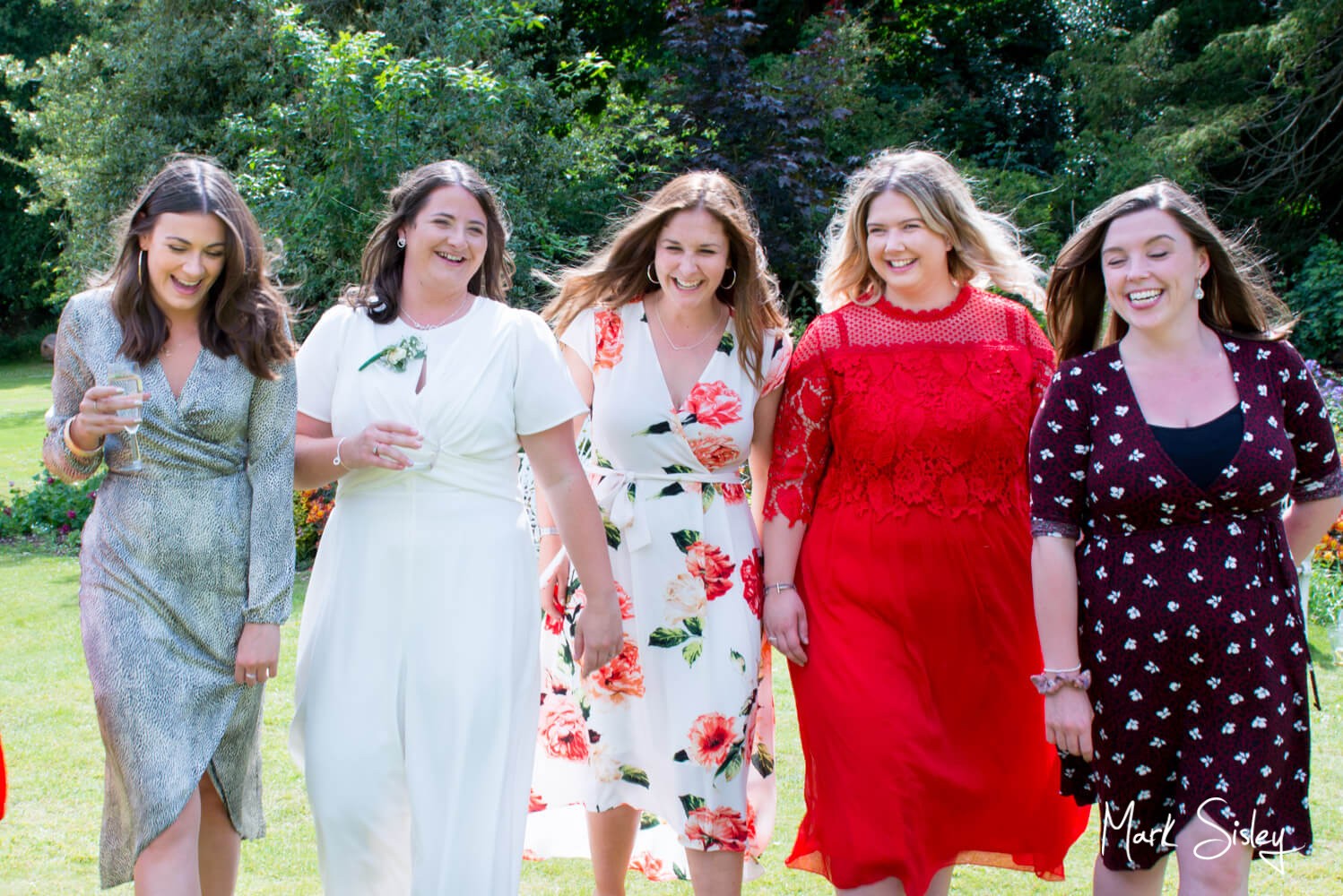 Missenden Abbey wedding candid shot of the ladies