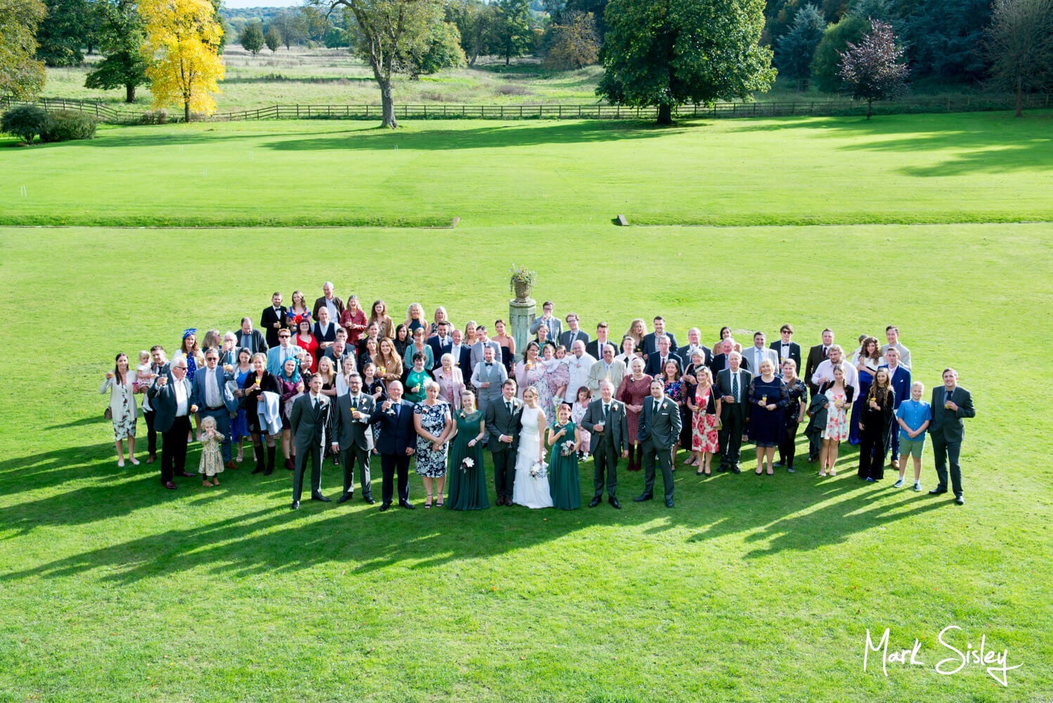 Missenden Abbey wedding group pictures