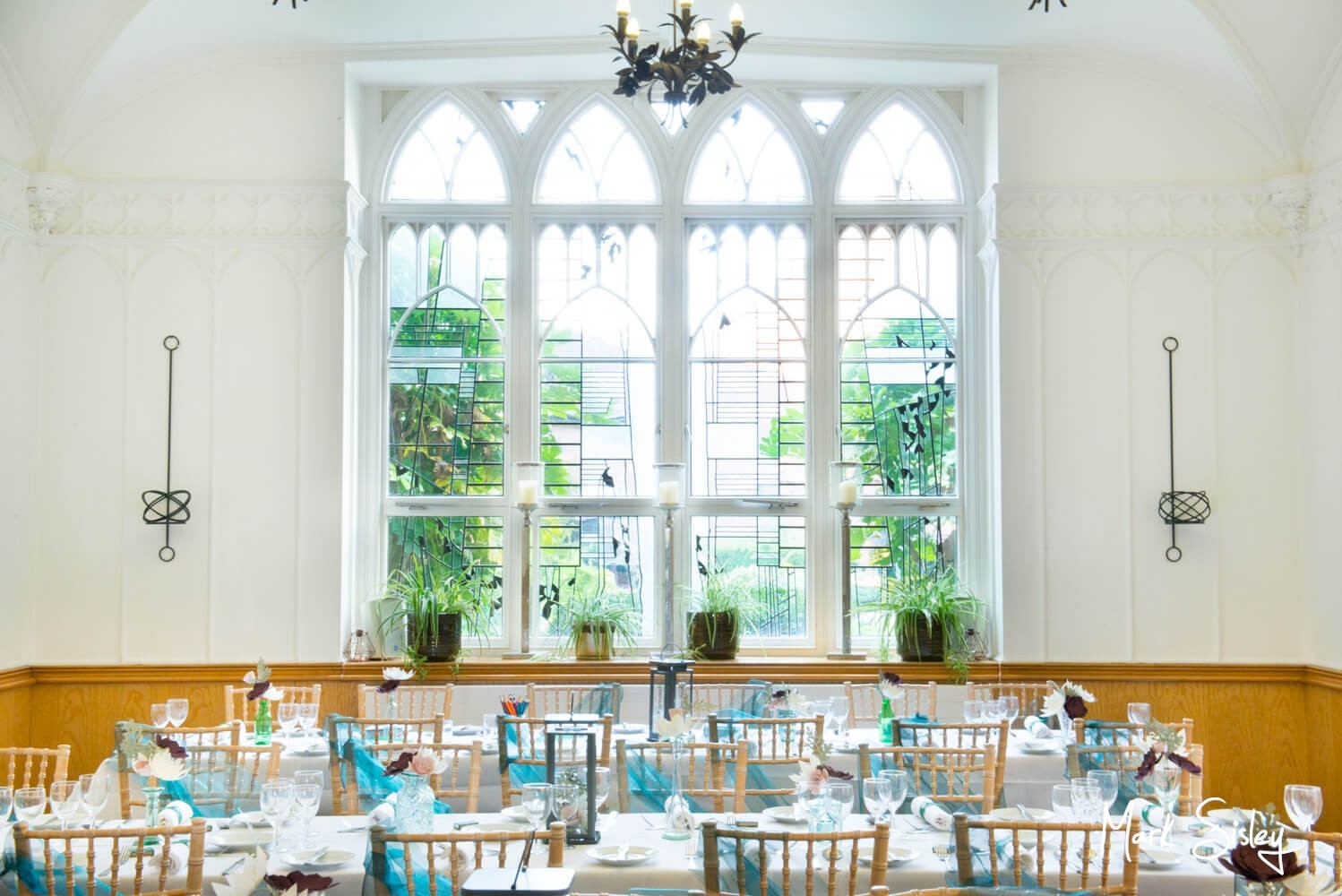 Missenden Abbey wedding pictures interior shot
