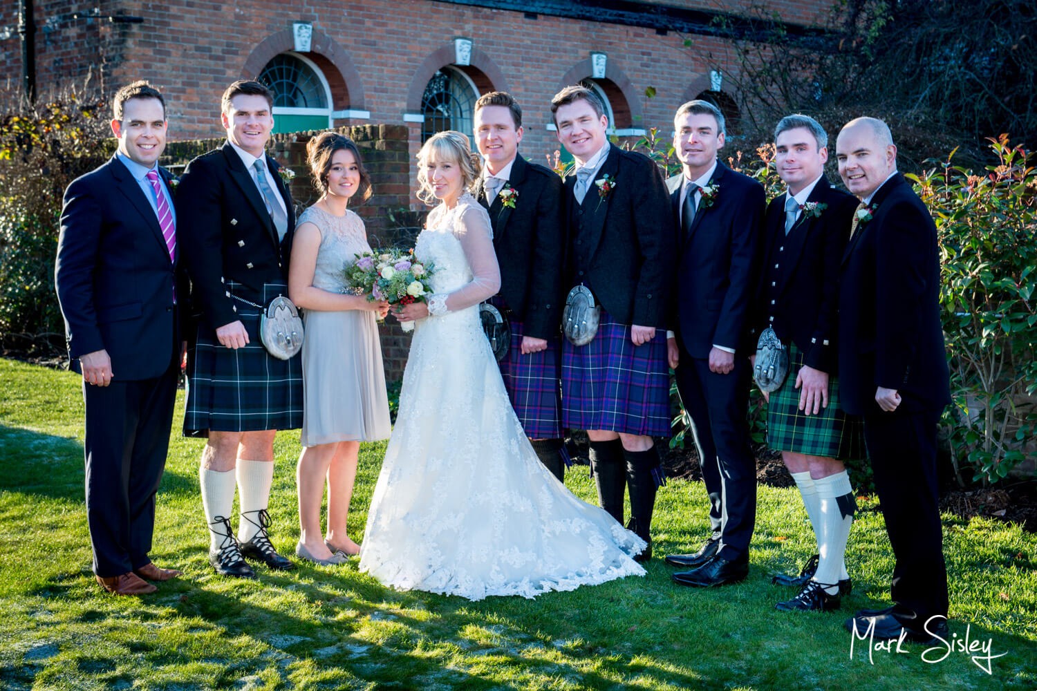 Kings Chapel Amersham wedding group picture