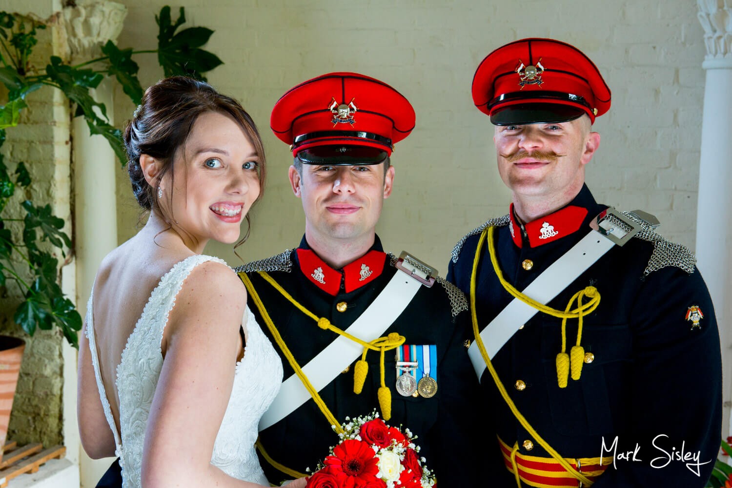 Missenden Abbey military wedding