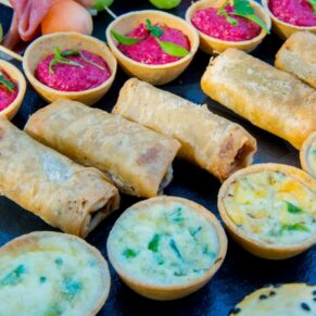 Food photography for Buckinghamshire hotel - Taplow House Hotel wedding