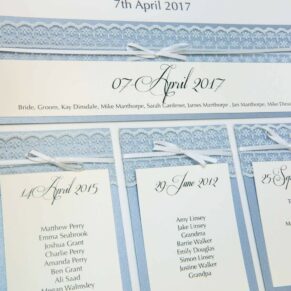 Wedding breakfast seating plan for a Taplow House Hotel wedding