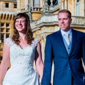 Dairy Waddesdon wedding day photos of the newlyweds