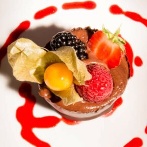 Notley Tythe Barn wedding food