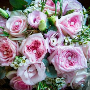 Dorton House wedding photography of the bride's bouquet