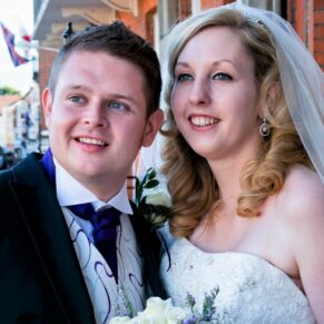 Harte and Garter wedding photography of the newlyweds