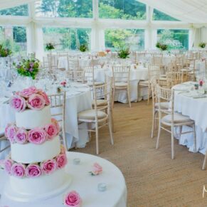 Buckinghamshire Marquee Wedding Photography - stunning interiors at this venue 