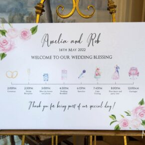 Creative table plan for the family and friends seating locations at this fabulous Hedsor House wedding 