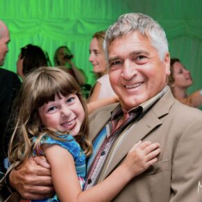 Micklefield Hall Wedding Photography - this father enjoyed a hug on the dancefloor from his daughter