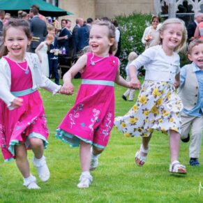 These giggling children just wanted to run around non-stop all day for my camera 